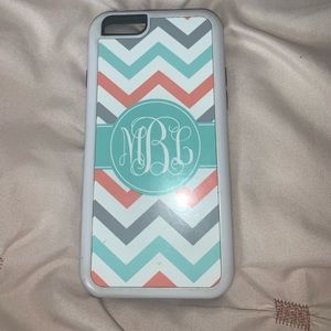 Monogrammed phone case